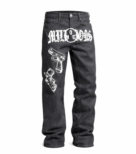 ‘TWIN GLOCKS’ Jeans